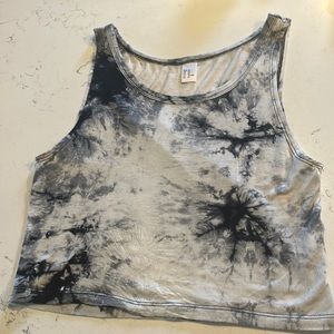 Tie dye crop top